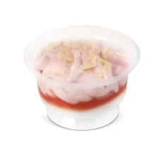 Bavarois Aardbei 80g